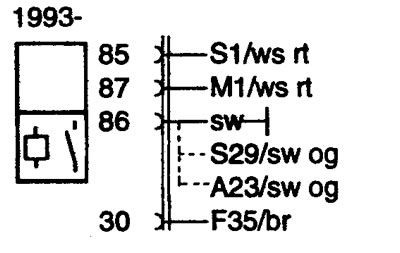 К4 Starter relay. Реле стартера