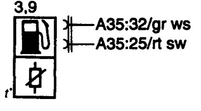 B31 Fuel injection fuel temperature sensor. Датчик температуры топлива (система впрыска топлива)