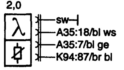 В72 Lambda probe. Кислородный датчик