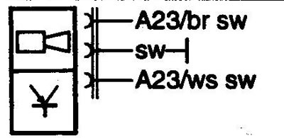 А125 Alarm system signal control unit. Блок сигналов противоугонной системы
