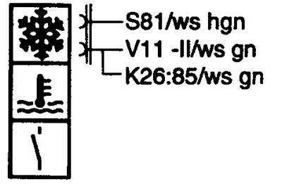 В10 AC coolant thermoswitch. Термовыключатель в контуре охлаждения кондиционера