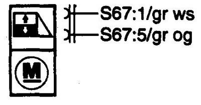 M17 Electric window motor, rear right . Электродвигатель заднего правого стеклоподъемника