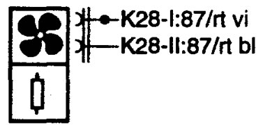 R6-1 Hester motor resistor. Резистор электродвигателя вентилятора отопителя