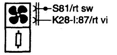 R6-III Heater motor resistor. Резистор электродвигателя вентилятора отопителя