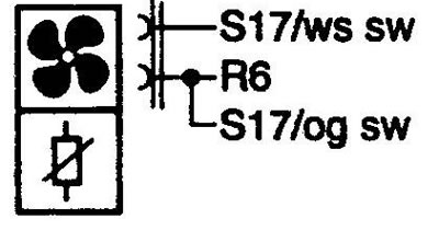 R29 Heater motor mister II. Резистор II вентилятора отопителя