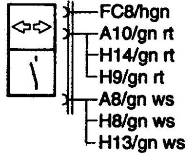 S5 Indicator switch. Переключатель указателя поворота