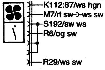 S17 Heater/AC motor switch. Выключатель вентилятора отопителя / кондиционера