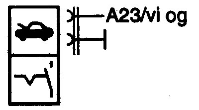 S23 Bonnet switch. Выключатель привода капота