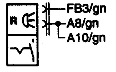 S28 Reversing lamp/s switch. Выключатель ламп(ы) заднего хода