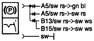 S35 Handbrake warning lamp switch. Выключатель контрольной лампы стояночного тормоза