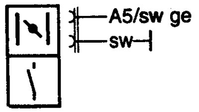 S42 Choice warning lamp switch. Выключатель контрольной лампы положения воздушной заслонки