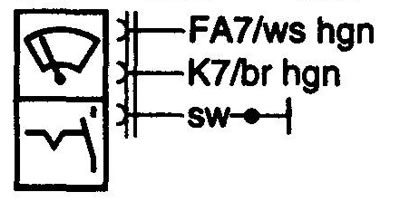 S163 Windscreen wiper contact switch. Концевой выключатель очистителя ветрового стекла