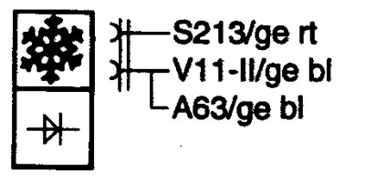 V11 AC diode. Диод кондиционера воздуха