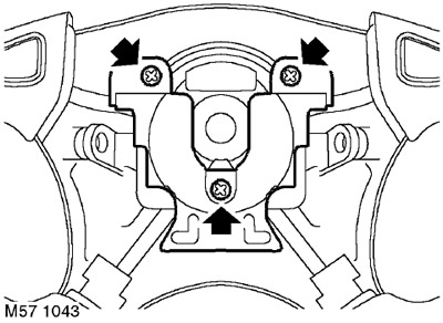 Как снять руль ленд ровер Steering: Steering wheel - removal and installation (Freelander 1, 1997-2006) - 