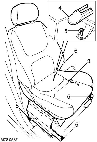 Как снять сидения рендж ровер Car Seat Repair Land Rover Freelander 1 (1997-2006) - LRman.ru