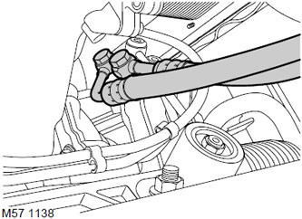21. Маркирайте позицията на фитингите на тръбата за налягане и дренаж върху тялото на подчинения…
