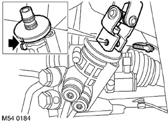 9. Проверете подравняването на маркировките на вала на кормилния механизъм и прикрепете кормилния…