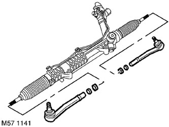 31. Разхлабете контрагайките на края на напречната щанга и отстранете краищата на напречната щанга.…