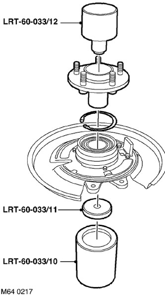 6. Поставете нов задържащ пръстен.