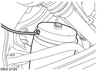 9. Откачете маркуча за въздух.