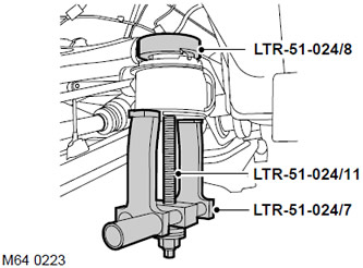 20. Сглобете приспособлението LRT-51-024/7.
