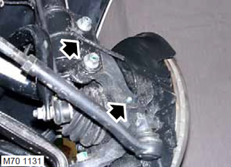 5. Освободете кабела от скобата на амортисьора, отстранете шестостенния винт и отстранете сензора…