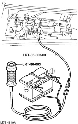 4. Свържете кабела на устройството LRT-86-003/03 към блока за аварийно изключване.
