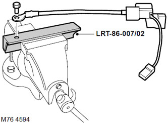 5. Инсталирайте и закрепете модула за аварийно изключване върху скобата LRT-86-007/02.