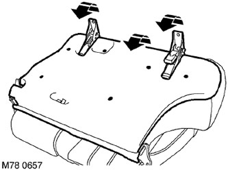 Как снять сидения рендж ровер Seats: Rear seat base panel (Range Rover 3, 2001-2012) - LRman.ru