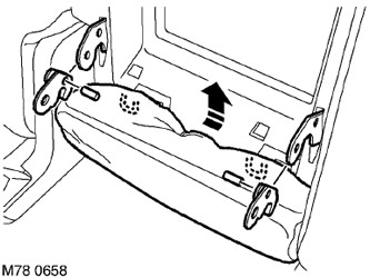 3. Освободете ролковия модул от 2-те задържащи скоби и отстранете ролката.