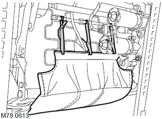 5. Освободете 3-те обтегачи на панела на облегалката под седалката.