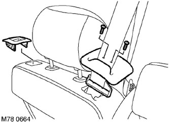 Как снять заднее сиденье range rover Seats: Rear seat upholstery (left side) (Range Rover 3, 2001-2012) - LRman.ru