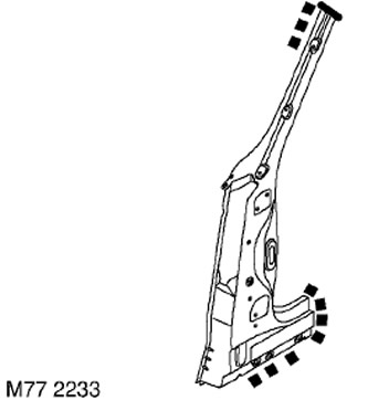 2. Отстранете повредените панели, подгответе ръбовете на фугите и монтирайте нови панели в…