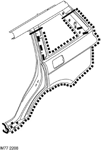 2. Отстранете повредените панели, подгответе ръбовете на фугите и монтирайте нови панели в…