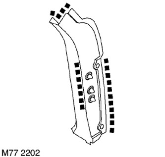 1. Отстранете повредените панели, подгответе ръбовете на фугите и монтирайте нови панели в…