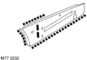 1. Отстранете повредените панели, подгответе ръбовете на фугите и монтирайте нови панели в…