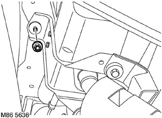 3. Развийте гайката, закрепваща нагревателя на батерията (FBH) към задната част на тавата на…